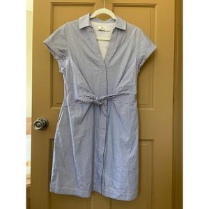Vineyard Vines Tie Front Dress Women's Size 10 EUC
